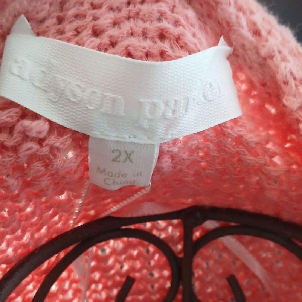 Adyson Parker Coral Cardigan - Picture 2 of 7